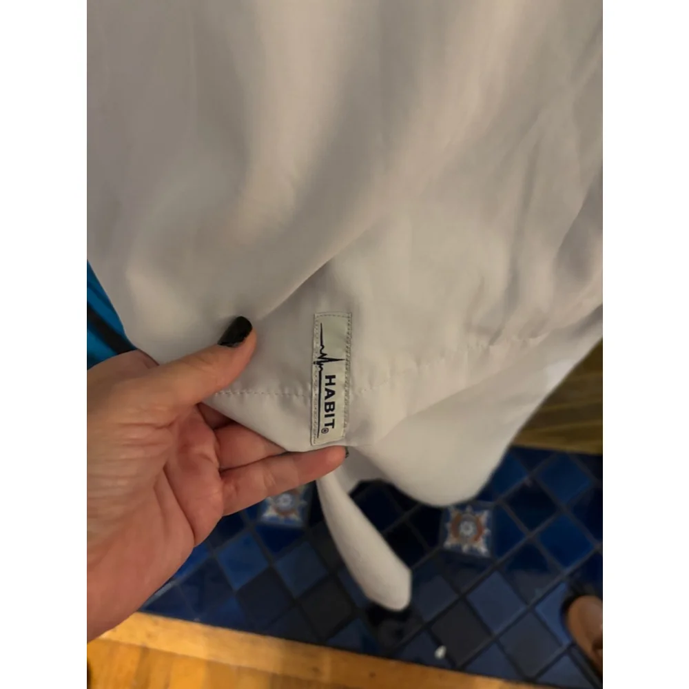 Men's Habit Shirt L/G Light Gray - Picture 4 of 5